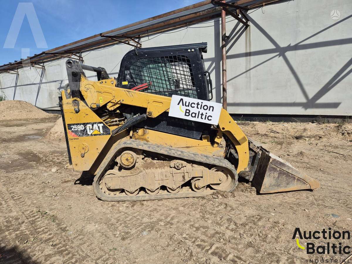 Caterpillar 259 D, mini krautuvai