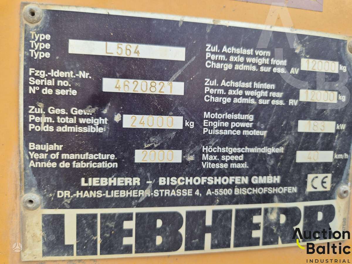 Liebherr L 564, frontal loader