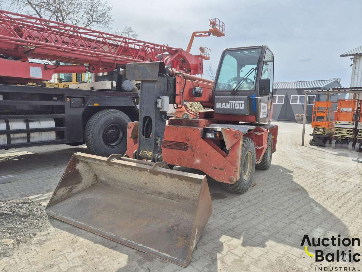 Manitou MRT 1432, šakiniai krautuvai