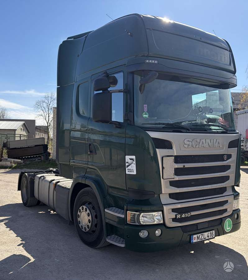 Scania R410 mega, double sleeper