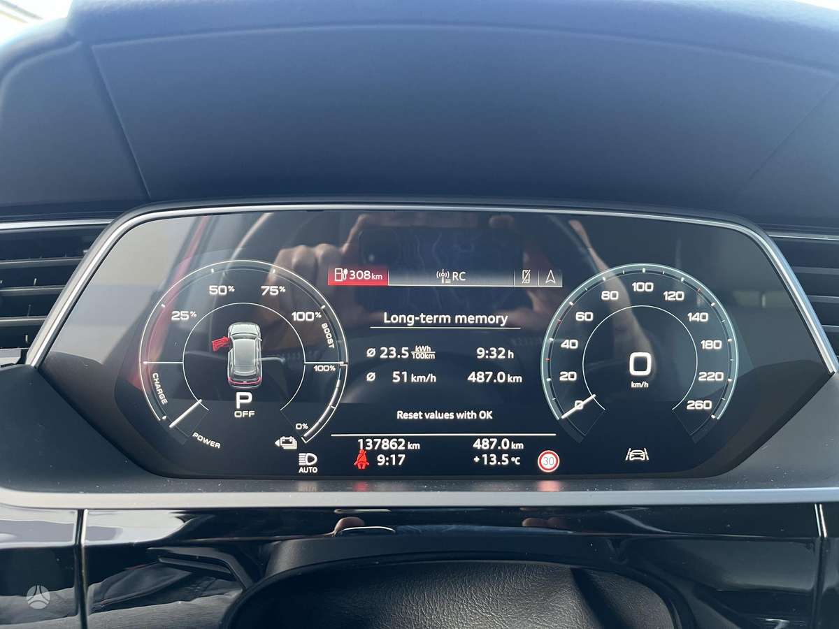 Audi e-tron, 95 кВт·ч, Внедорожник / Кроссовер