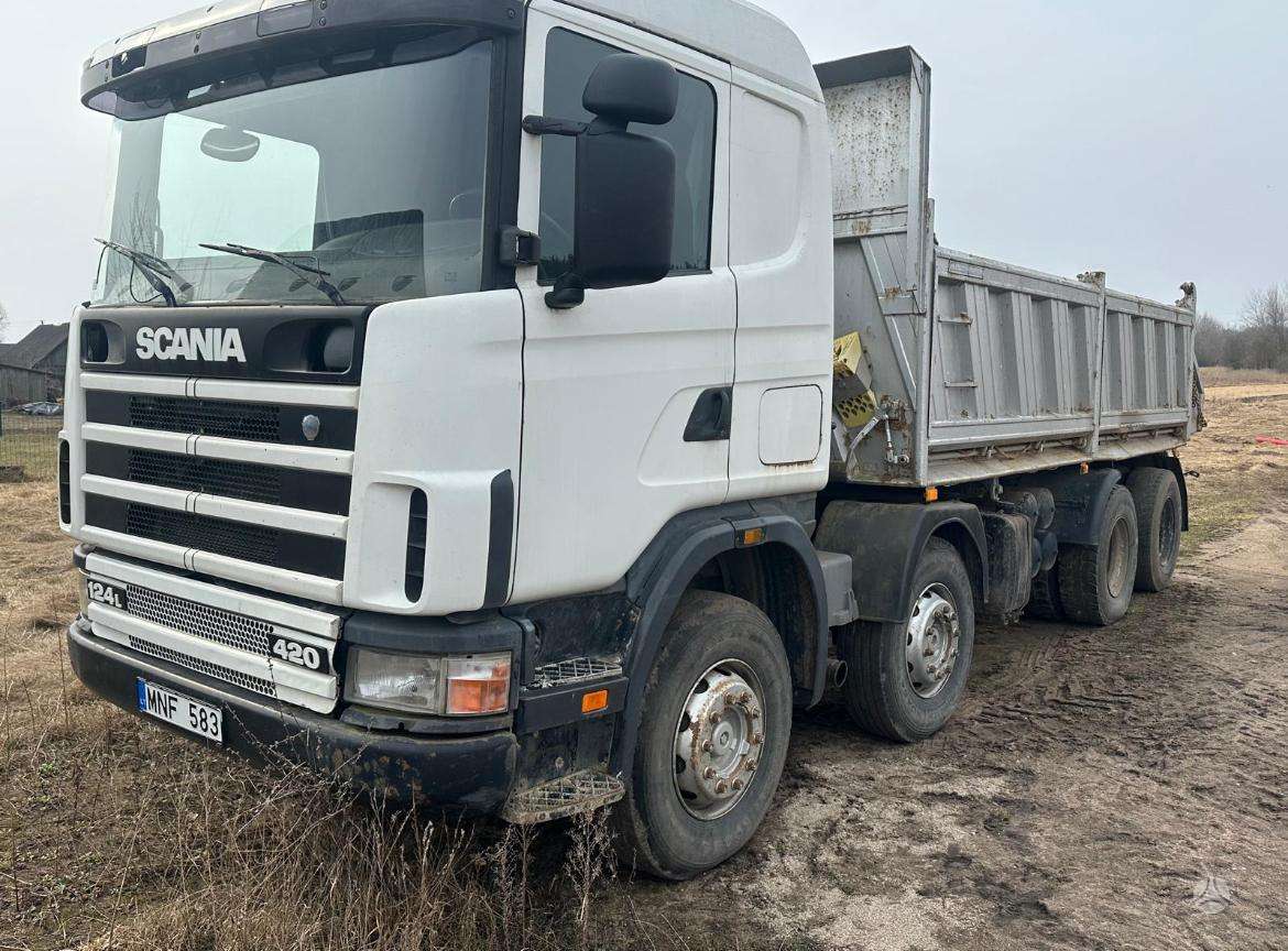 Scania 114C, dumpers / tippers