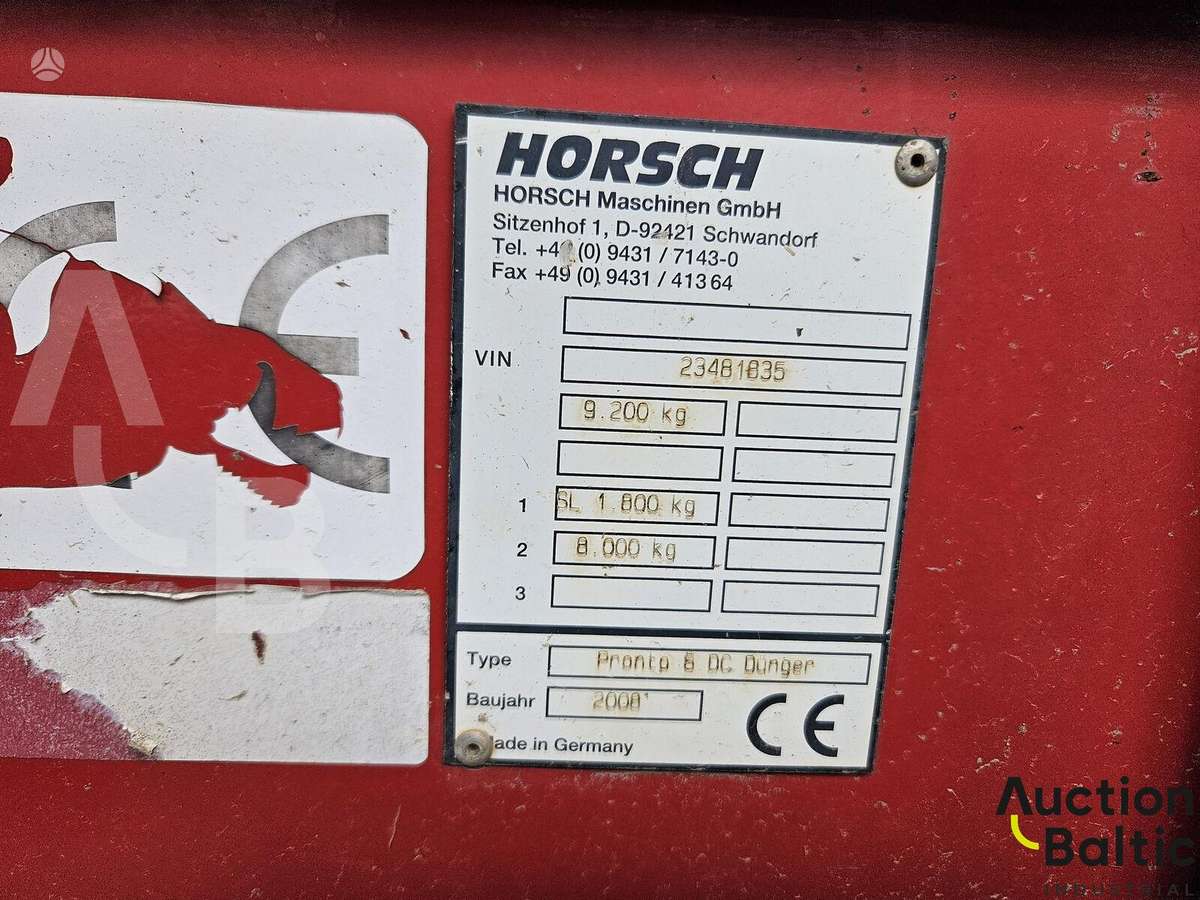 Horsch Pronto 6 DC, seeders, planters