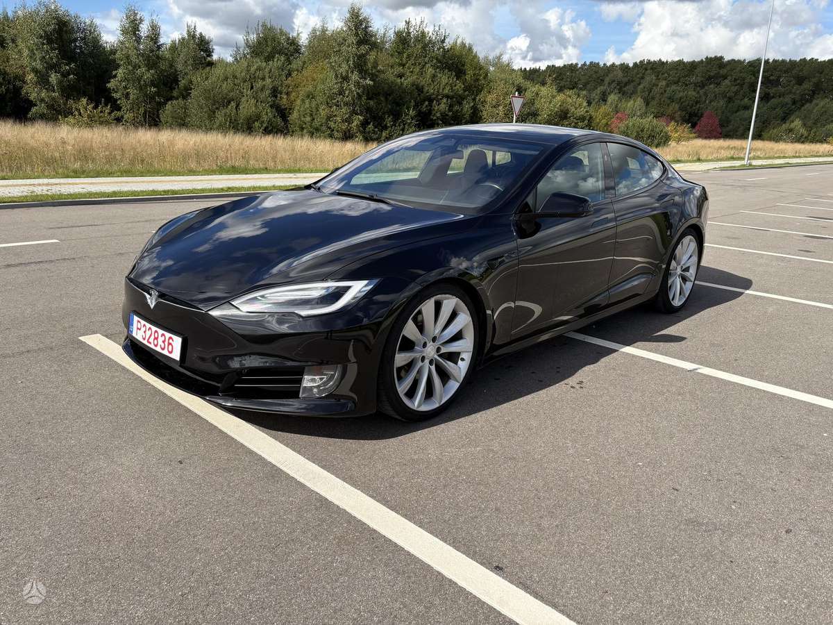 Tesla Model S, 75 kWh, sedanas