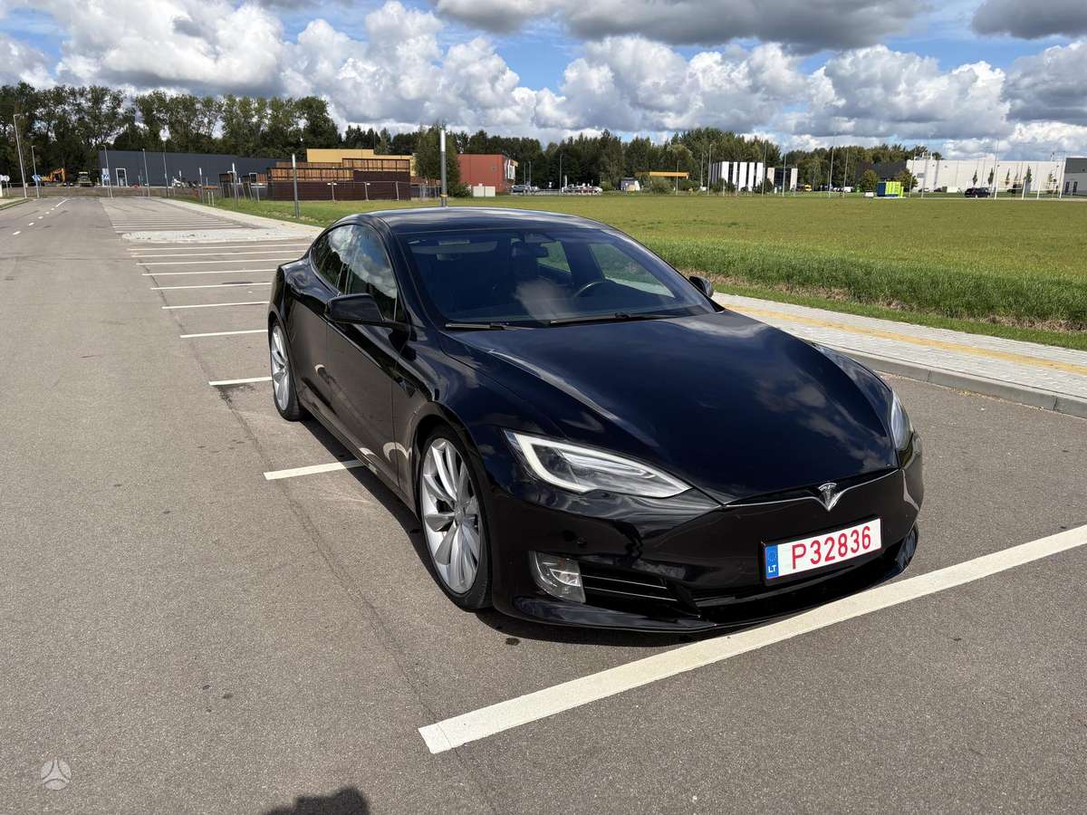 Tesla Model S, 75 kWh, sedanas