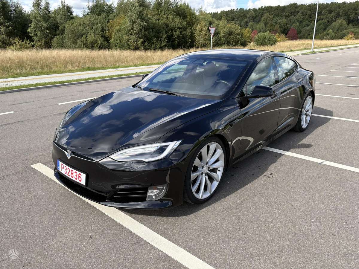 Tesla Model S, 75 kWh, sedanas