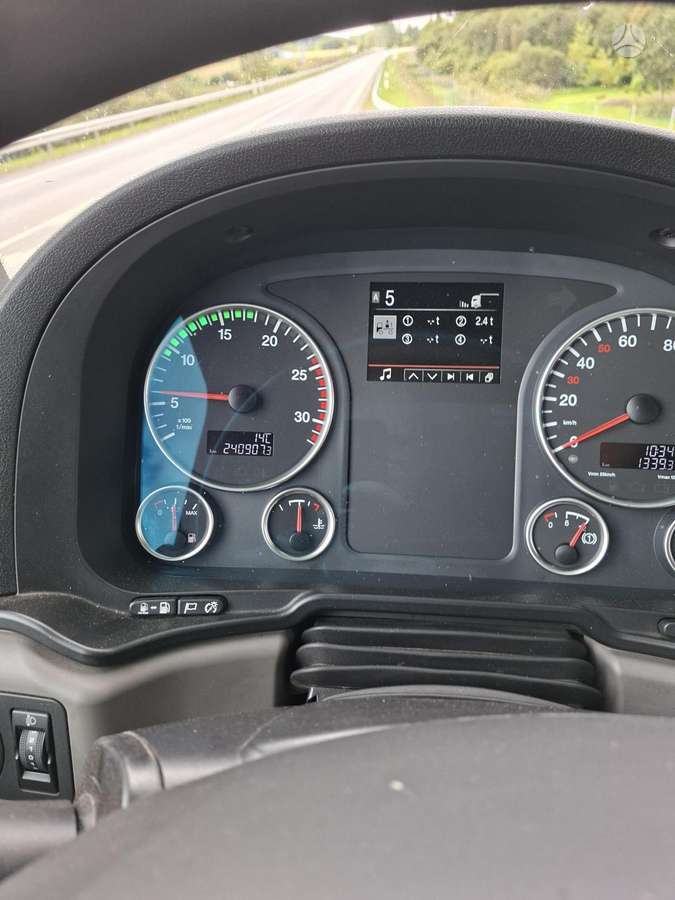 MAN TGX, 1 miegamoji vieta