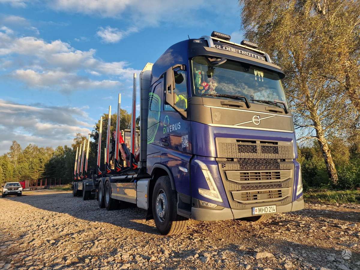 Volvo FH, timber trucks