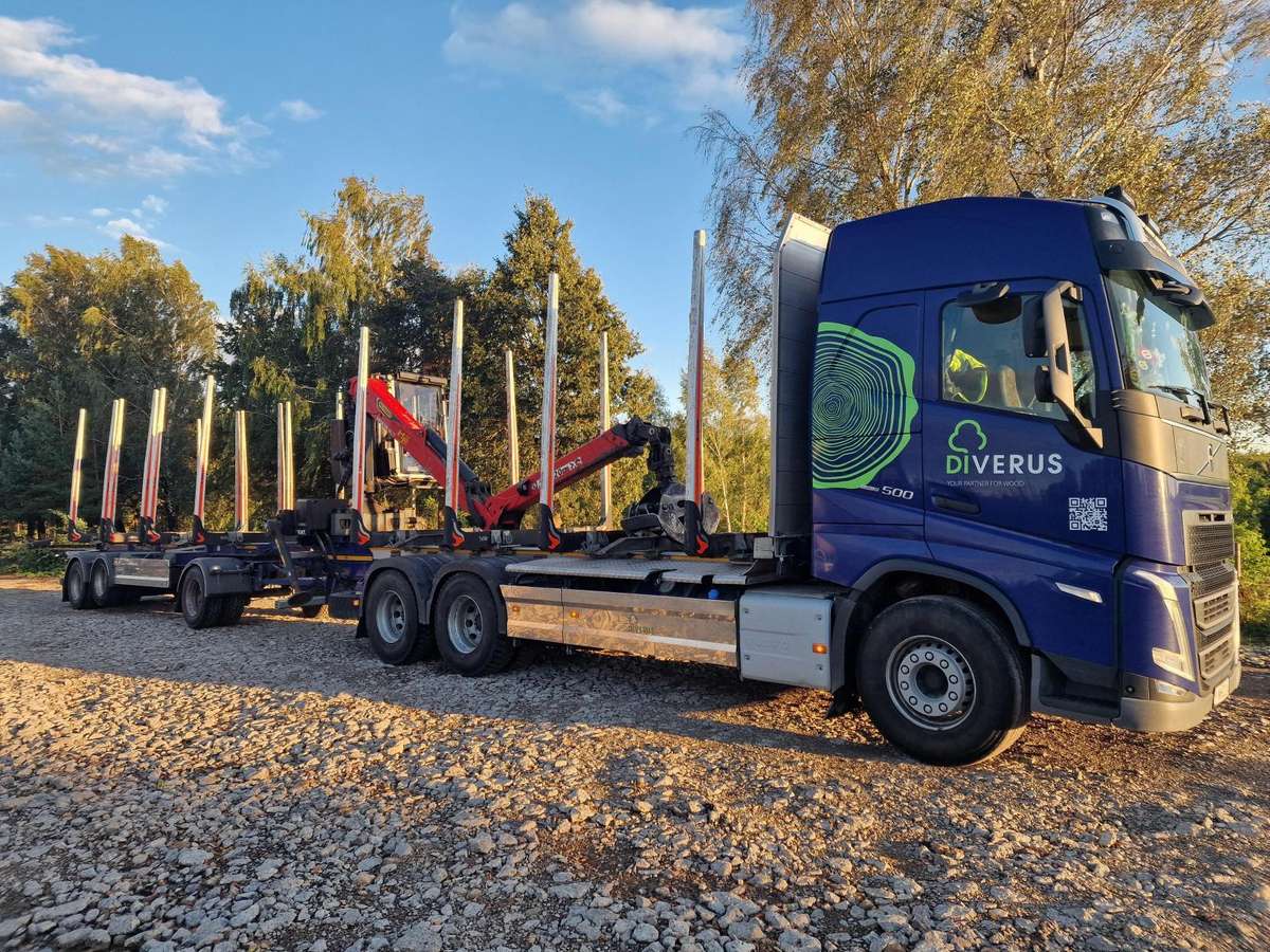 Volvo FH, лесовозы