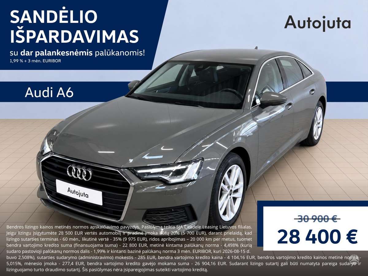 Audi A6, 2.0 l., Седан