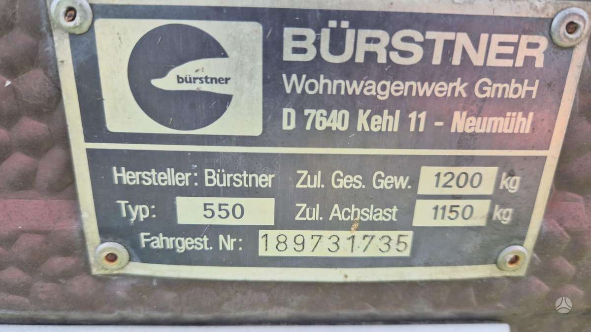 Bürstner LUX, caravans