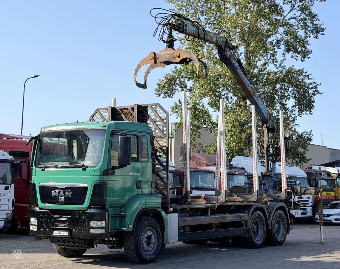 MAN TGS 33.540, timber trucks