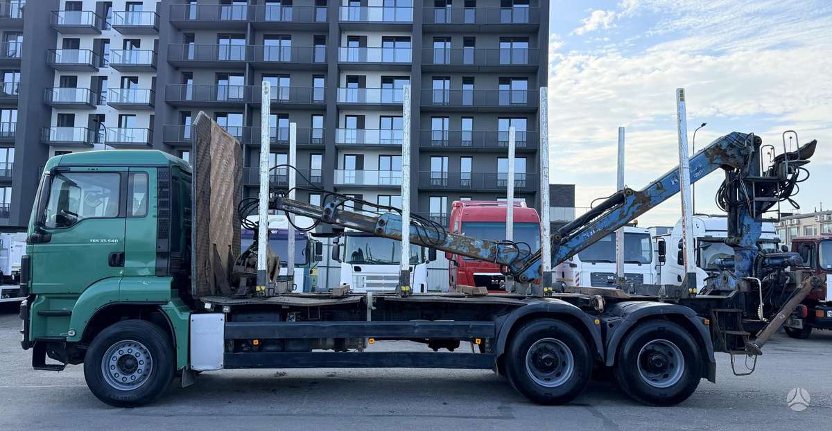 MAN TGS 33.540, timber trucks