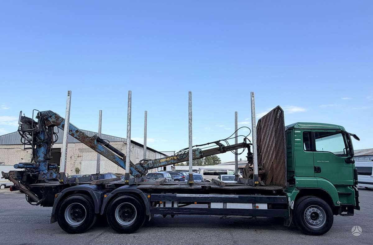 MAN TGS 33.540, timber trucks