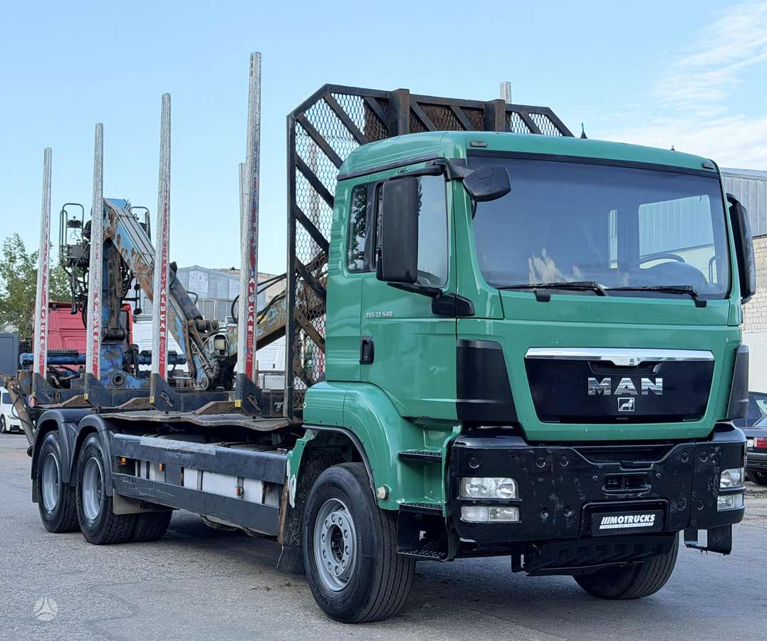 MAN TGS 33.540, timber trucks