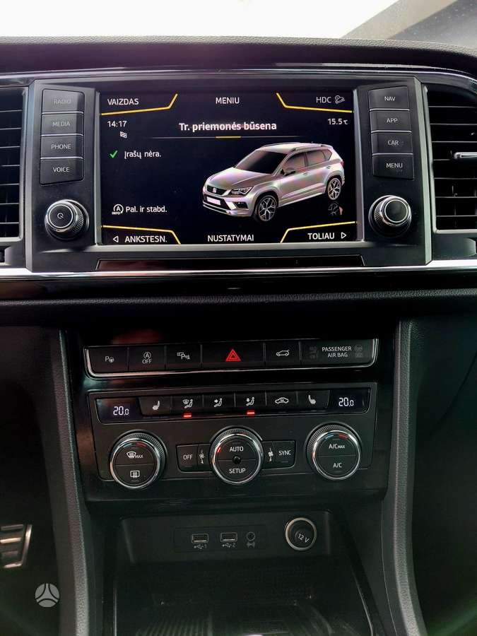 Seat Ateca, 2.0 l., Внедорожник / Кроссовер