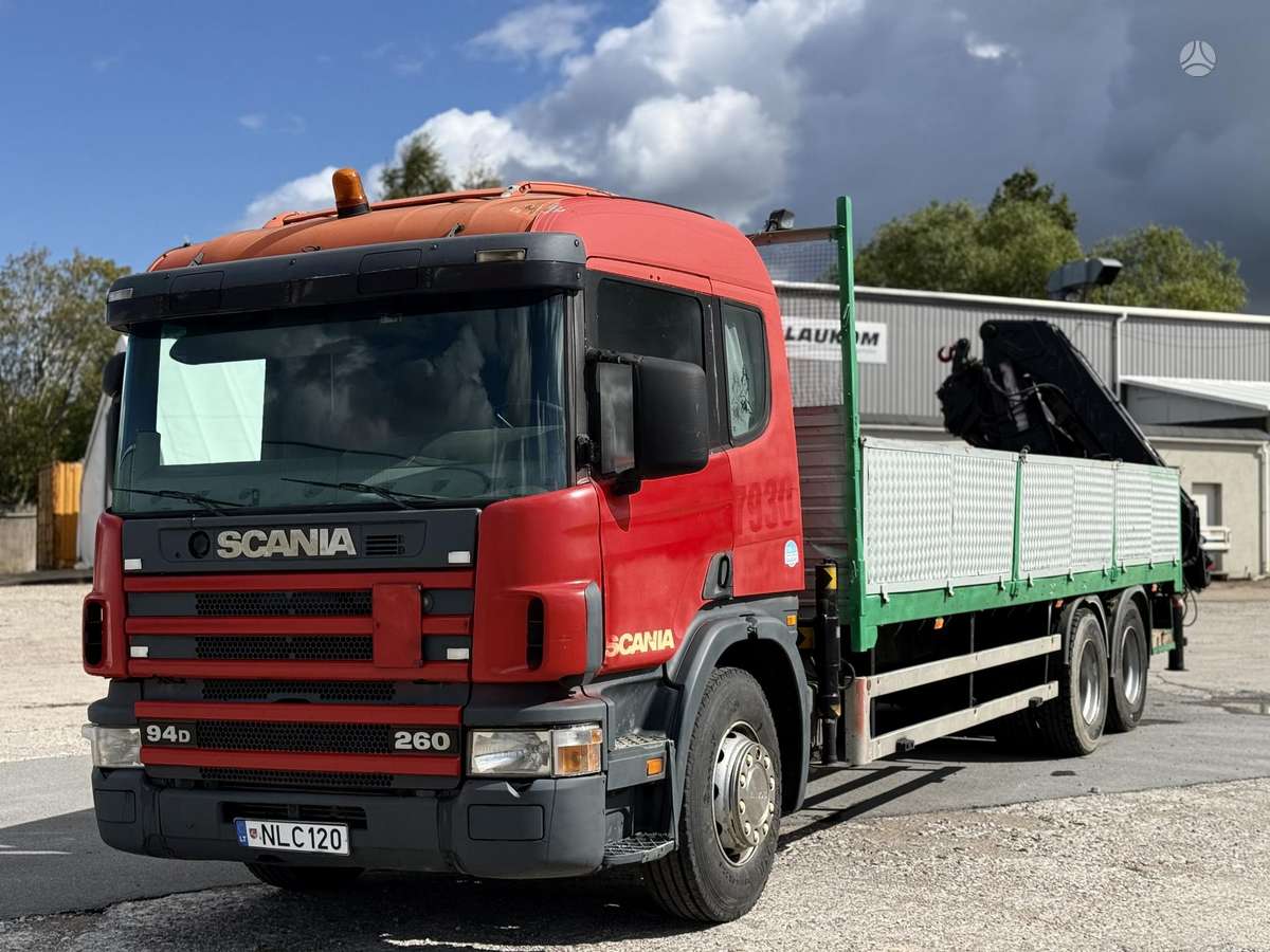 Scania P94DB, crane trucks