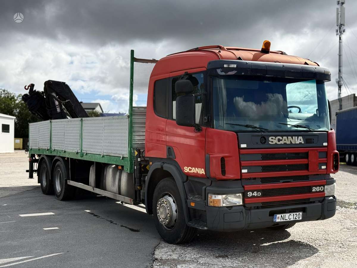 Scania P94DB, crane trucks