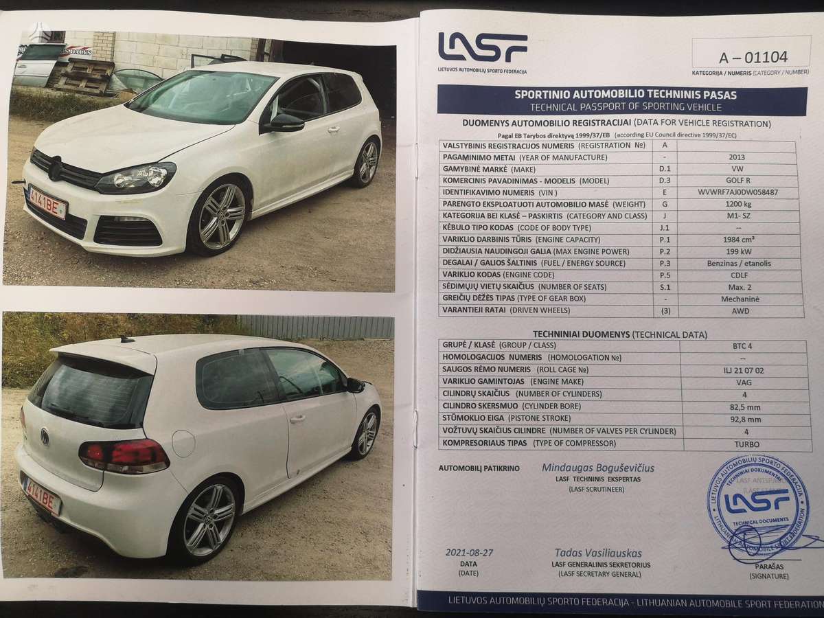 Volkswagen Golf, 2.0 l., hatchback