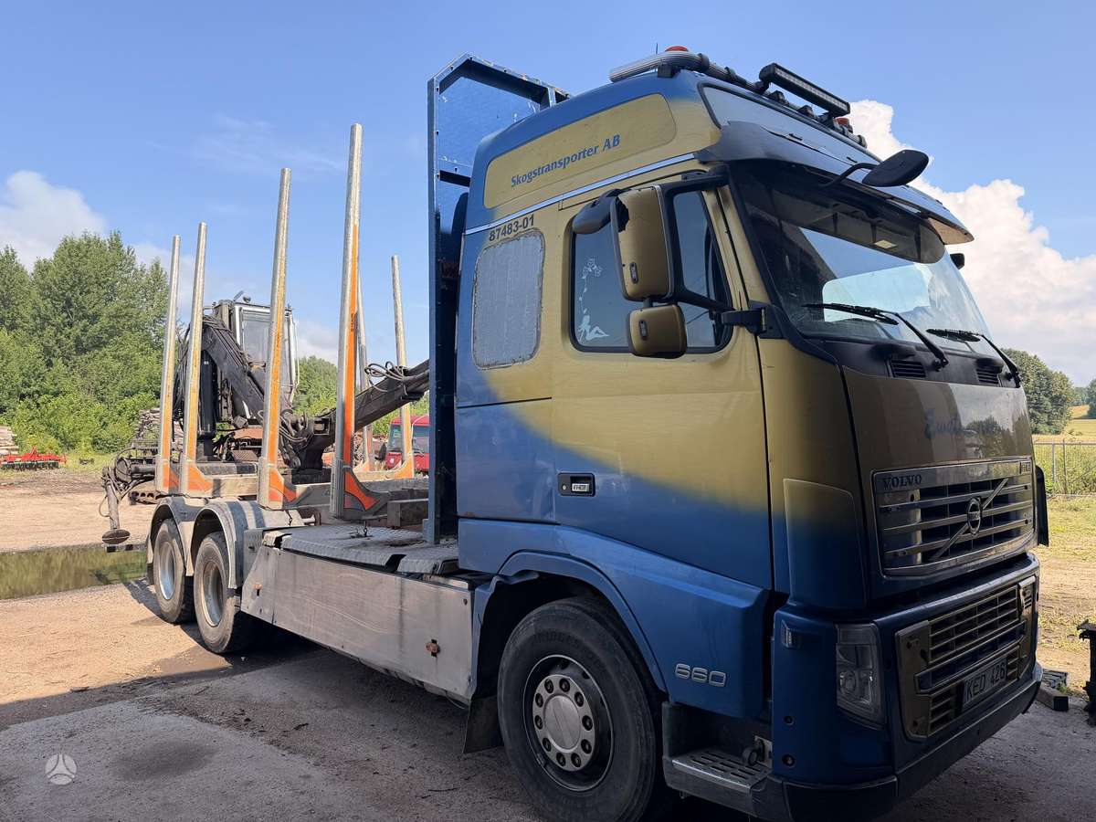 Volvo FH16 660 D16 Ishift, timber trucks