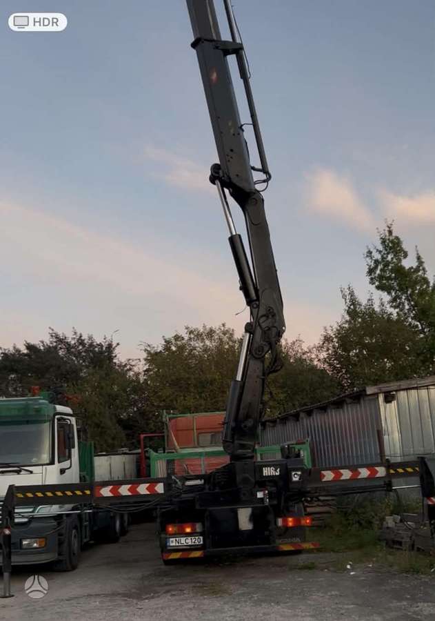 Scania P94DB, с краном