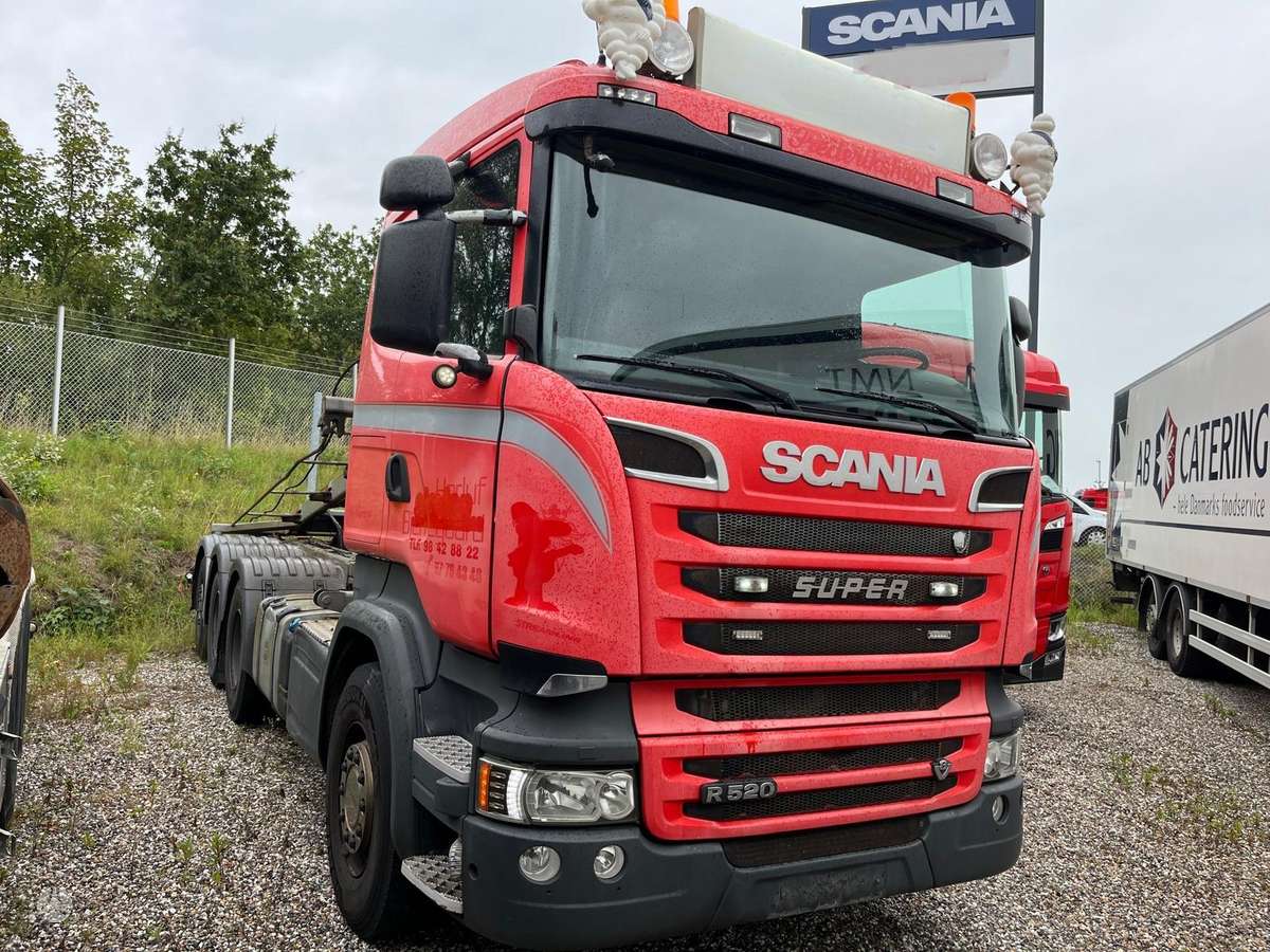Scania R520 8X4 V8, самосвалы