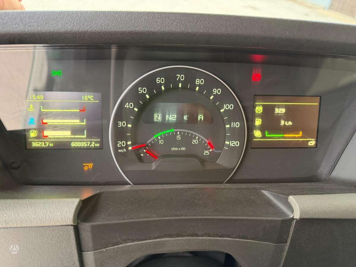 Volvo FH540, шасси