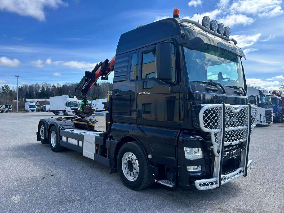 MAN TGS 26.460, hooklift trucks