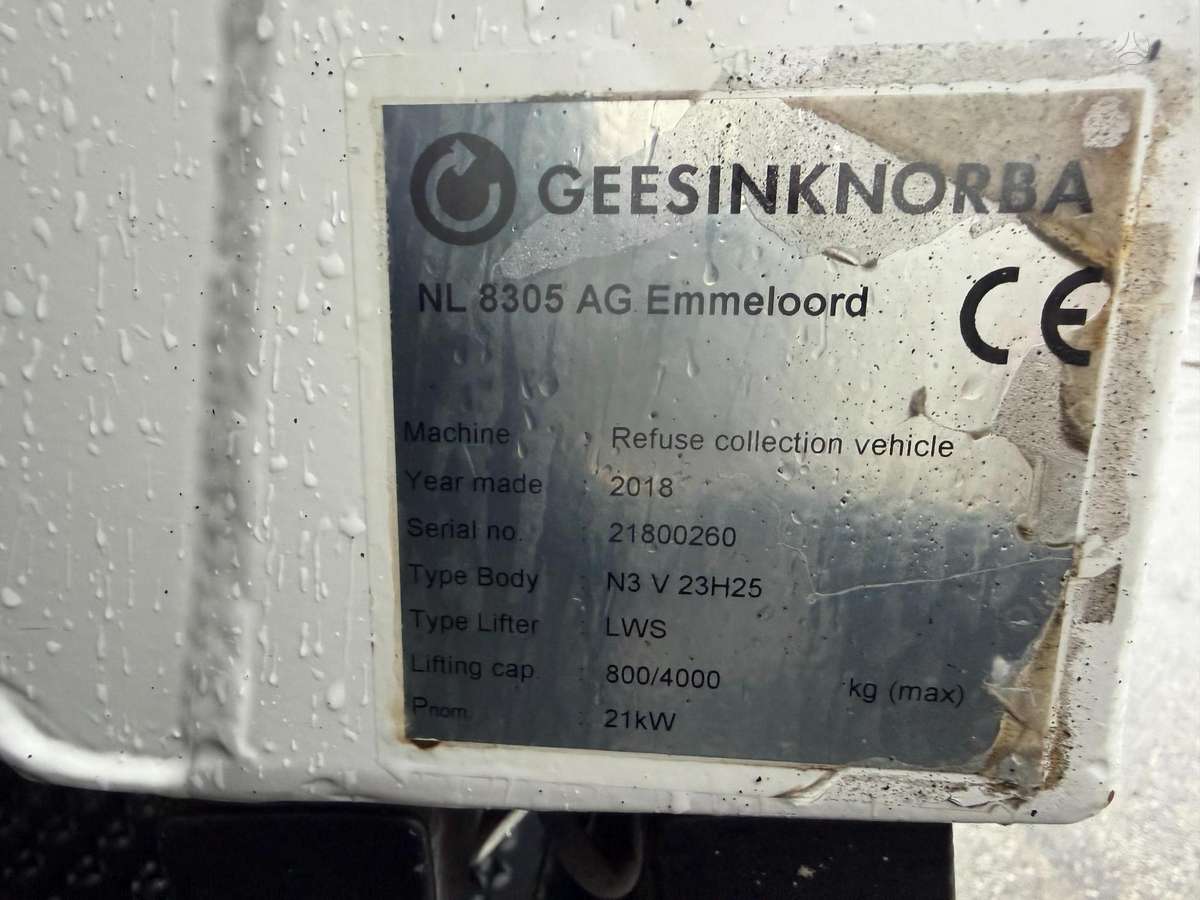 Scania P360, garbage trucks