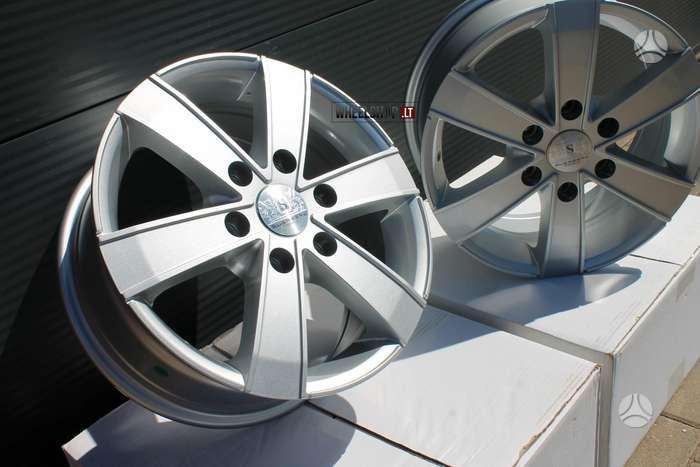 ASA Sprinter EU-BK474 Style Silver, light alloy, R16
