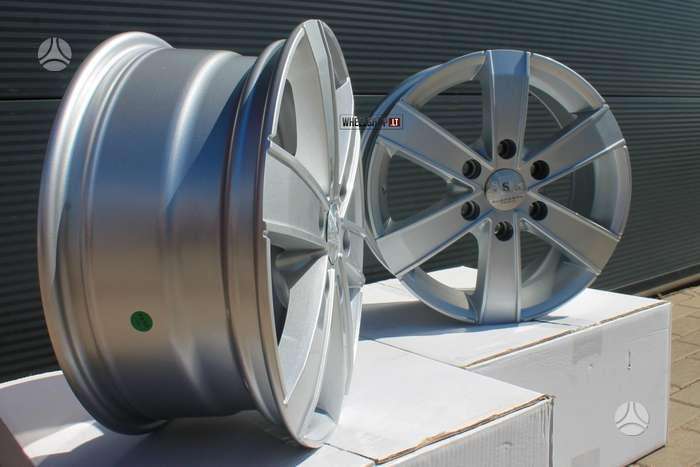 ASA Sprinter EU-BK474 Style Silver, light alloy, R16