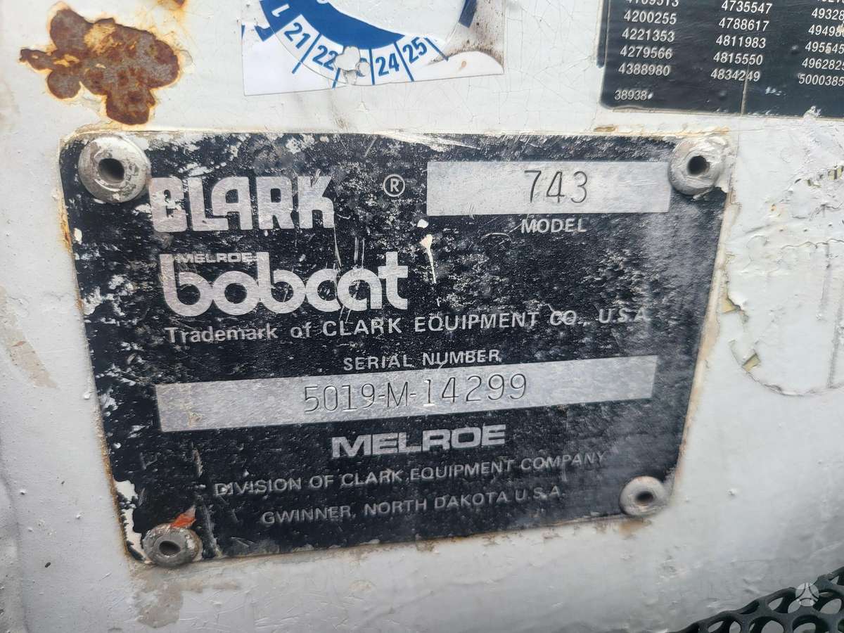 Bobcat Bobcat 743, mini krautuvai