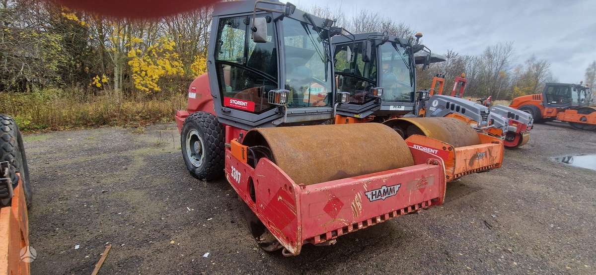 Hamm 3307, vibrator / compactor