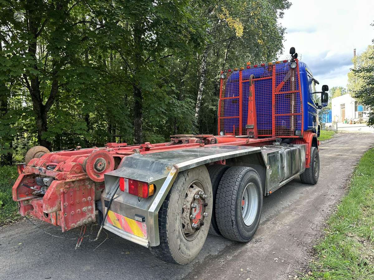 Scania R124 470, hooklift trucks