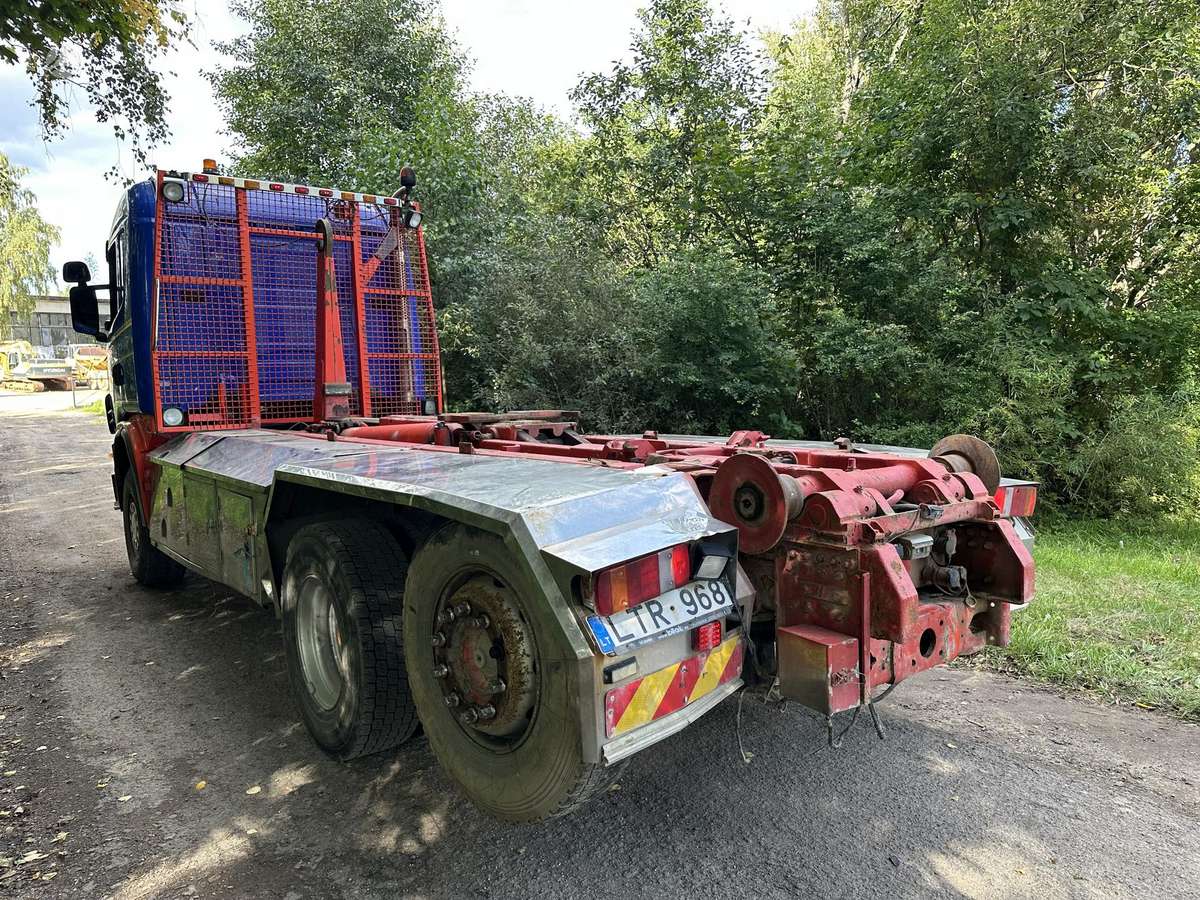 Scania R124 470, hooklift trucks