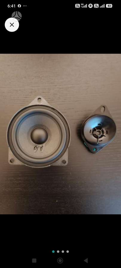 BMW Foster, loudspeakers