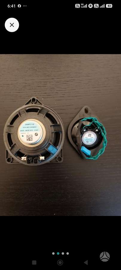 BMW Foster, loudspeakers