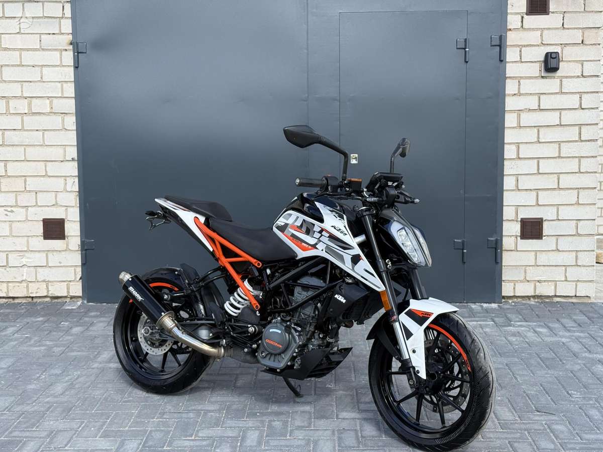 KTM Duke 125cc, street / classic
