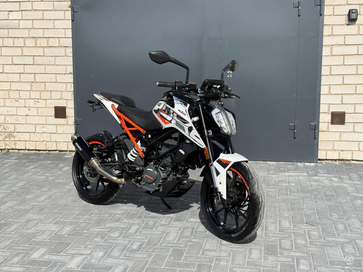 KTM Duke 125cc, street / classic
