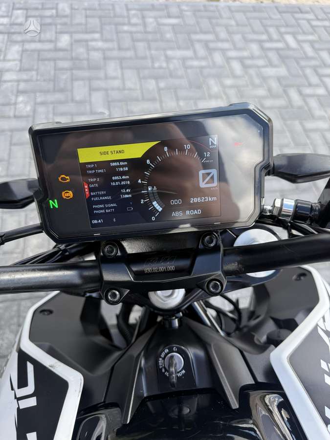 KTM Duke 125cc, street / classic