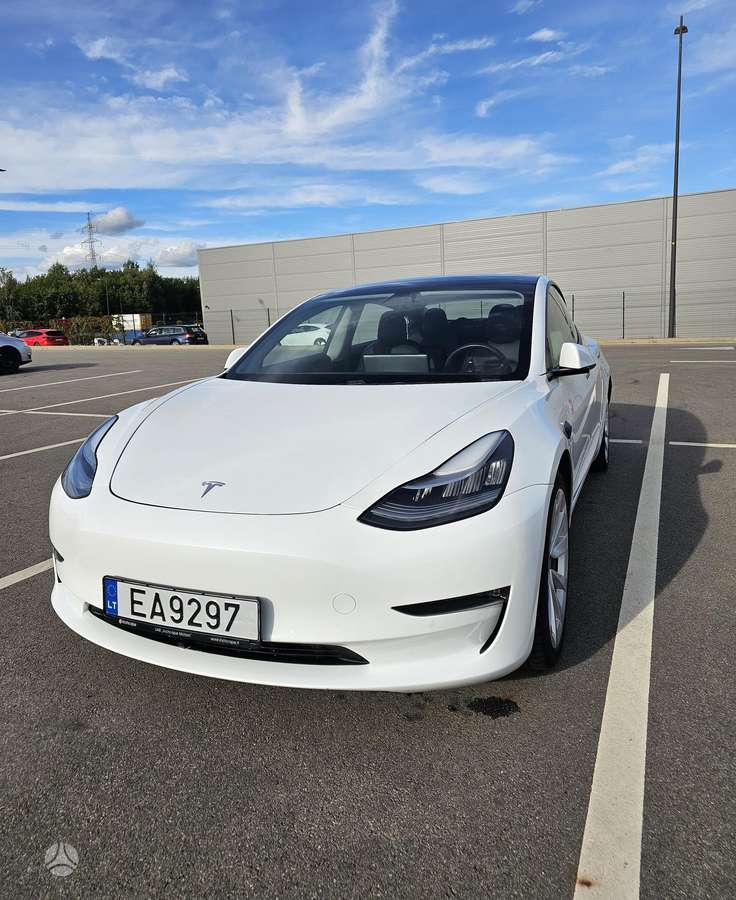 Tesla Model 3, 78 kWh, sedanas