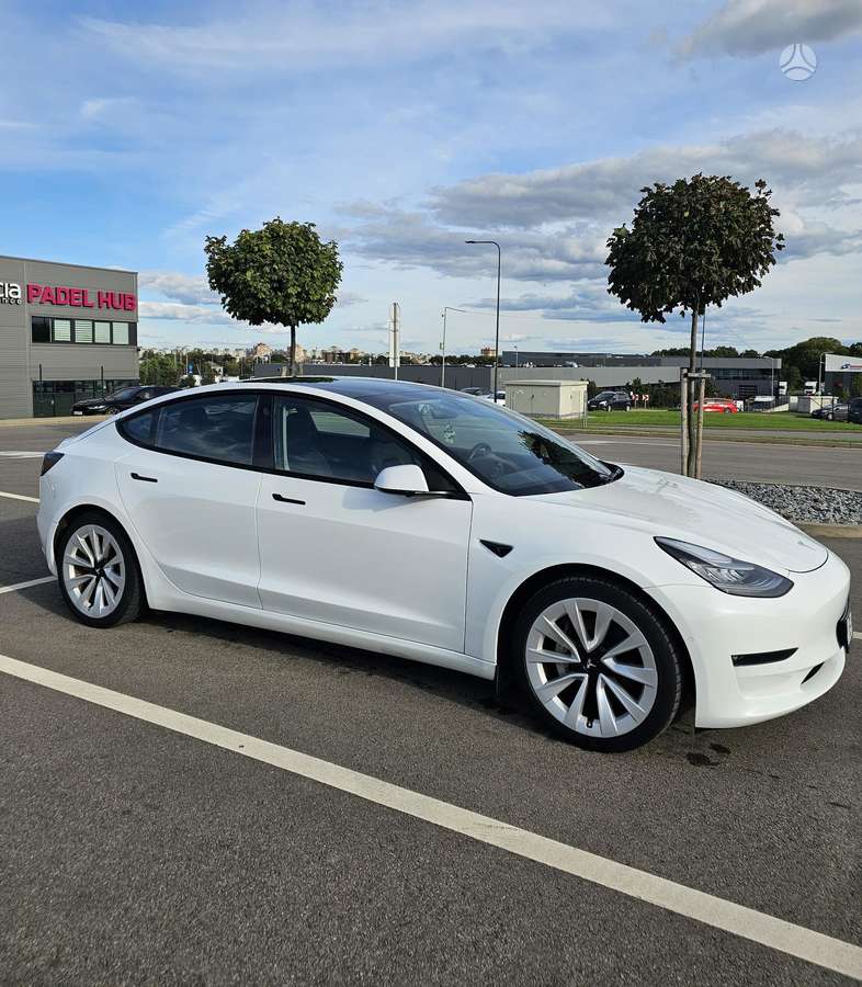Tesla Model 3, 78 kWh, sedanas