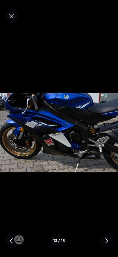 Yamaha R6 600cc, superbikes