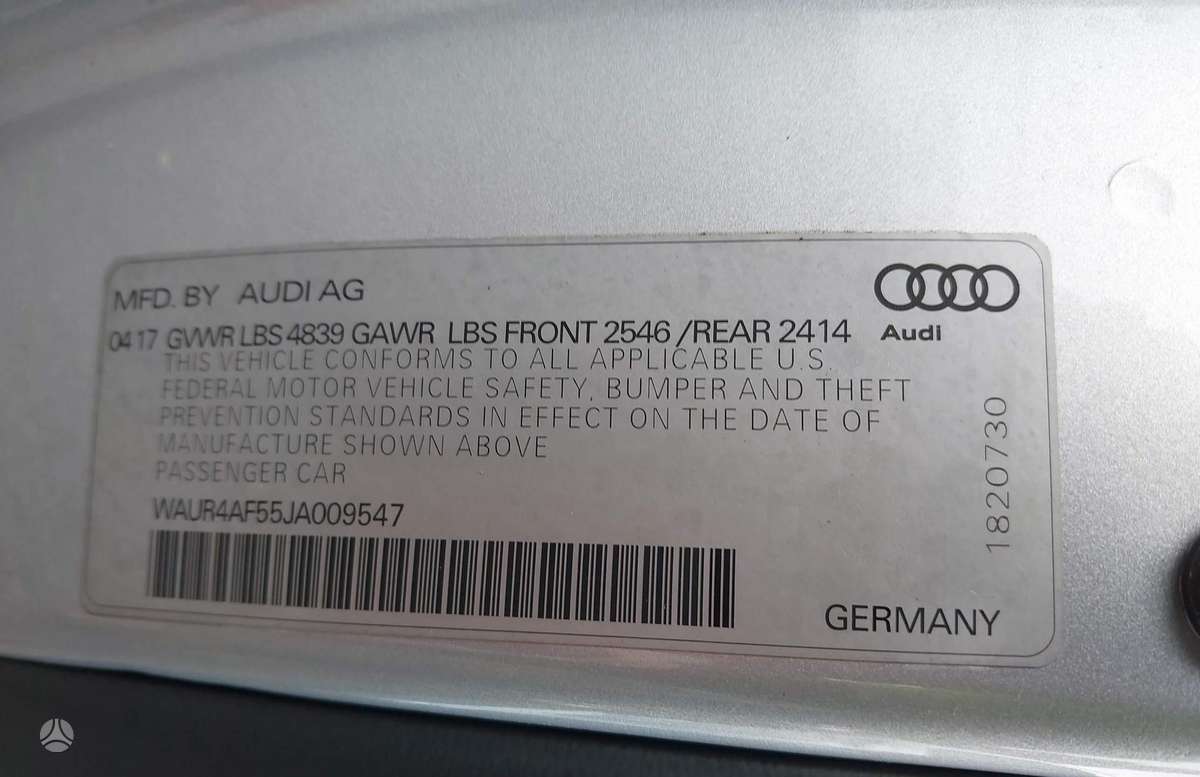 Audi S5, 3.0 l., coupe
