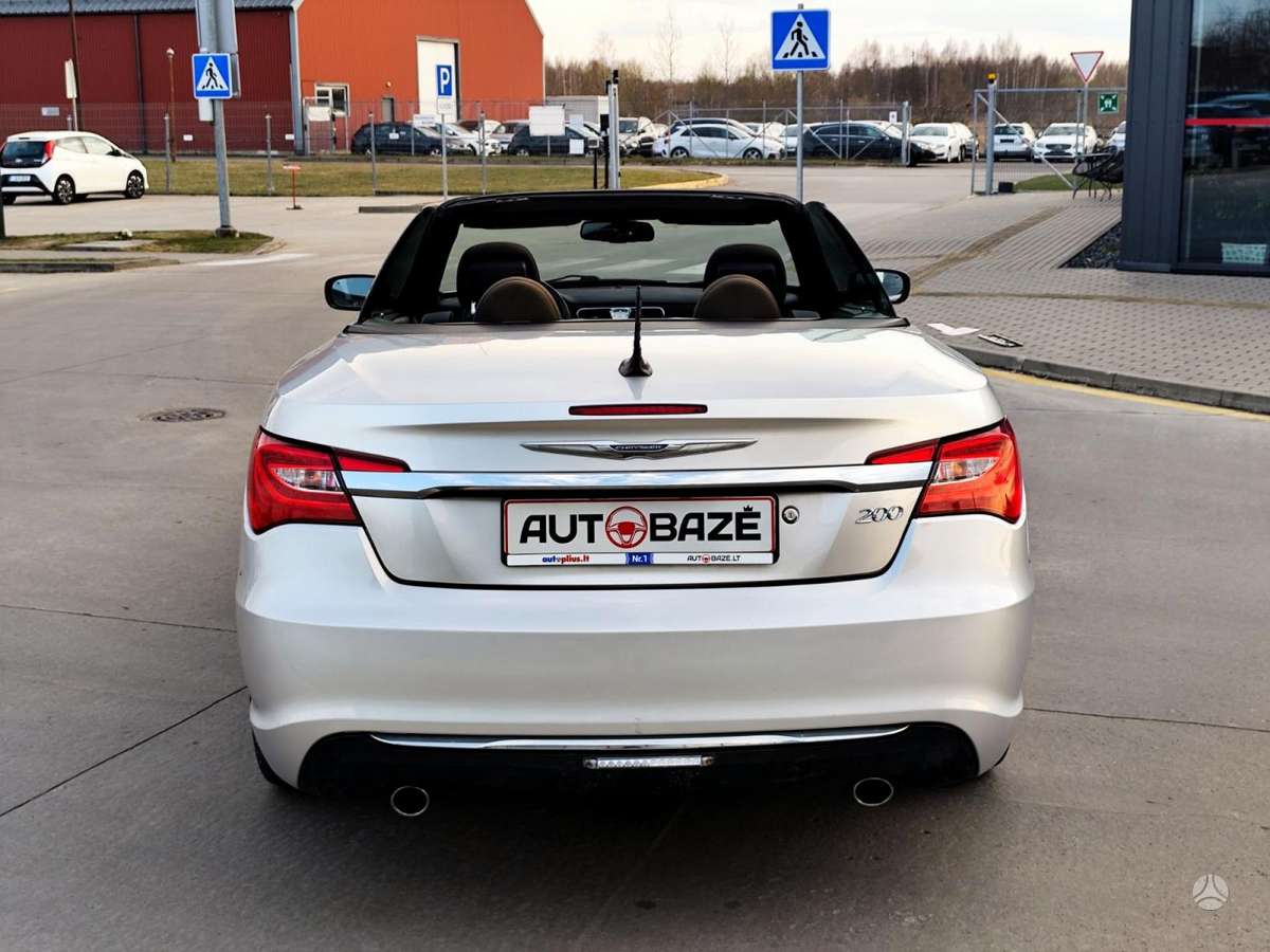 Chrysler 200, 3.6 l., Кабриолет