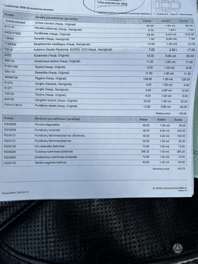 Volvo S80, 2.4 l., Седан