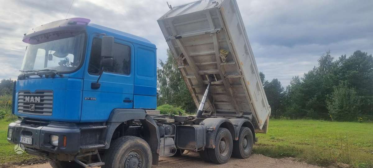 MAN 27.414, dumpers / tippers