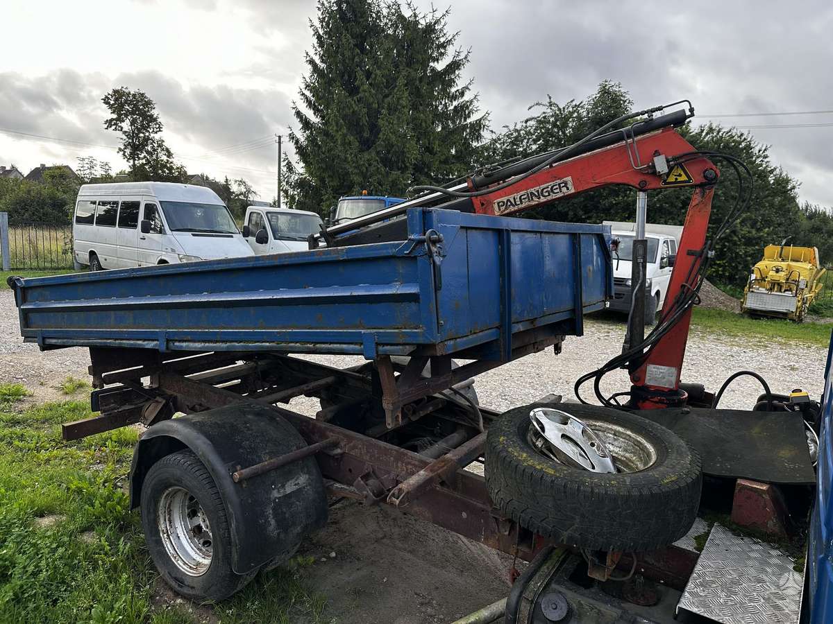 Iveco Daily, dumpers with crane