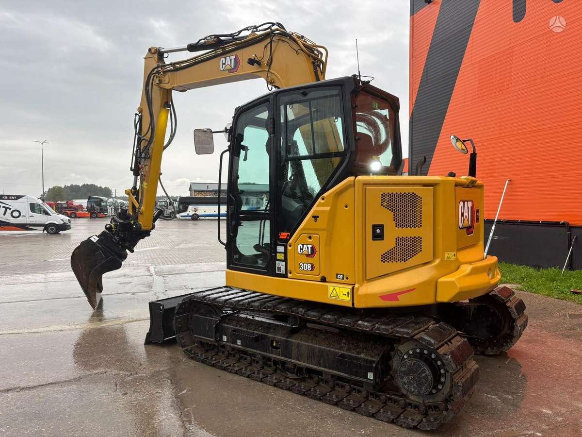 Caterpillar 308 CR, ekskavatoriai