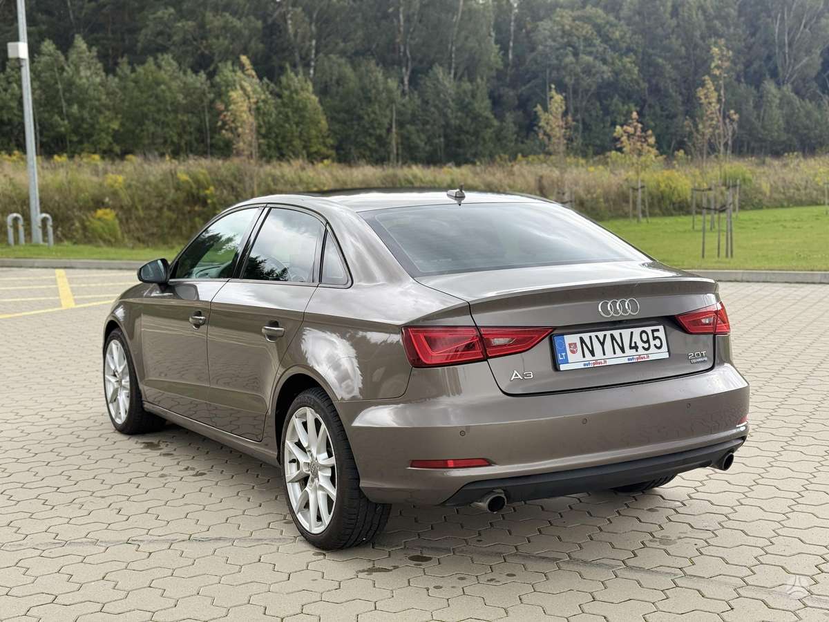 Audi A3, 2.0 l., saloon / sedan